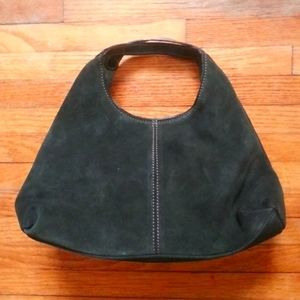 ALMUS Designer Suede Bag Boho Brown Purse Handbag